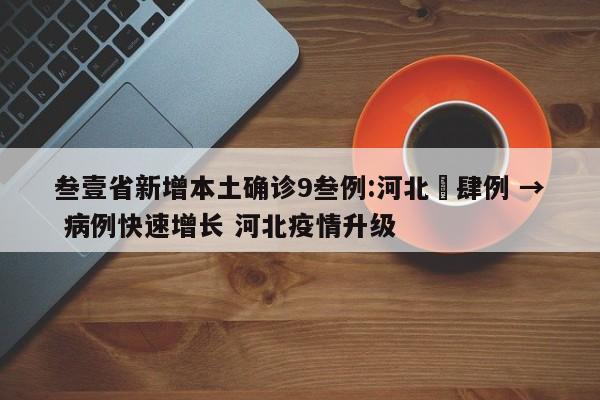 叁壹省新增本土确诊9叁例:河北無肆例 → 病例快速增长 河北疫情升级