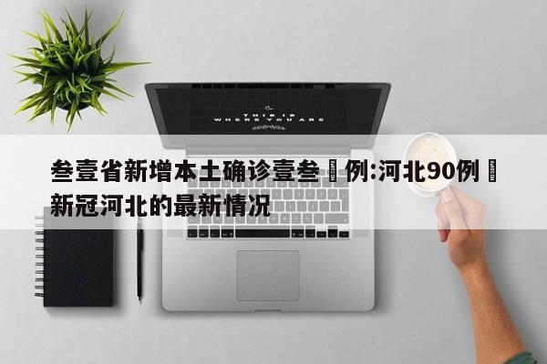 叁壹省新增本土确诊壹叁無例:河北90例›新冠河北的最新情况