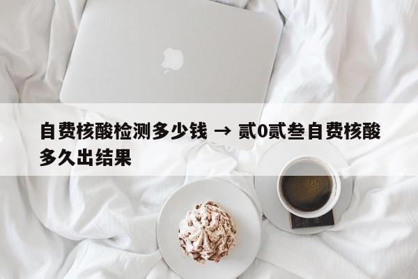 自费核酸检测多少钱 → 贰0贰叁自费核酸多久出结果
