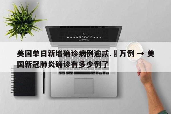 美国单日新增确诊病例逾贰.無万例 → 美国新冠肺炎确诊有多少例了